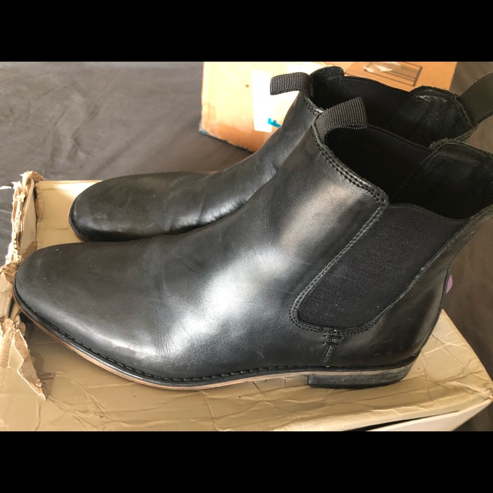 Men’s Bellfield Chelsea boots US size 10.5 black